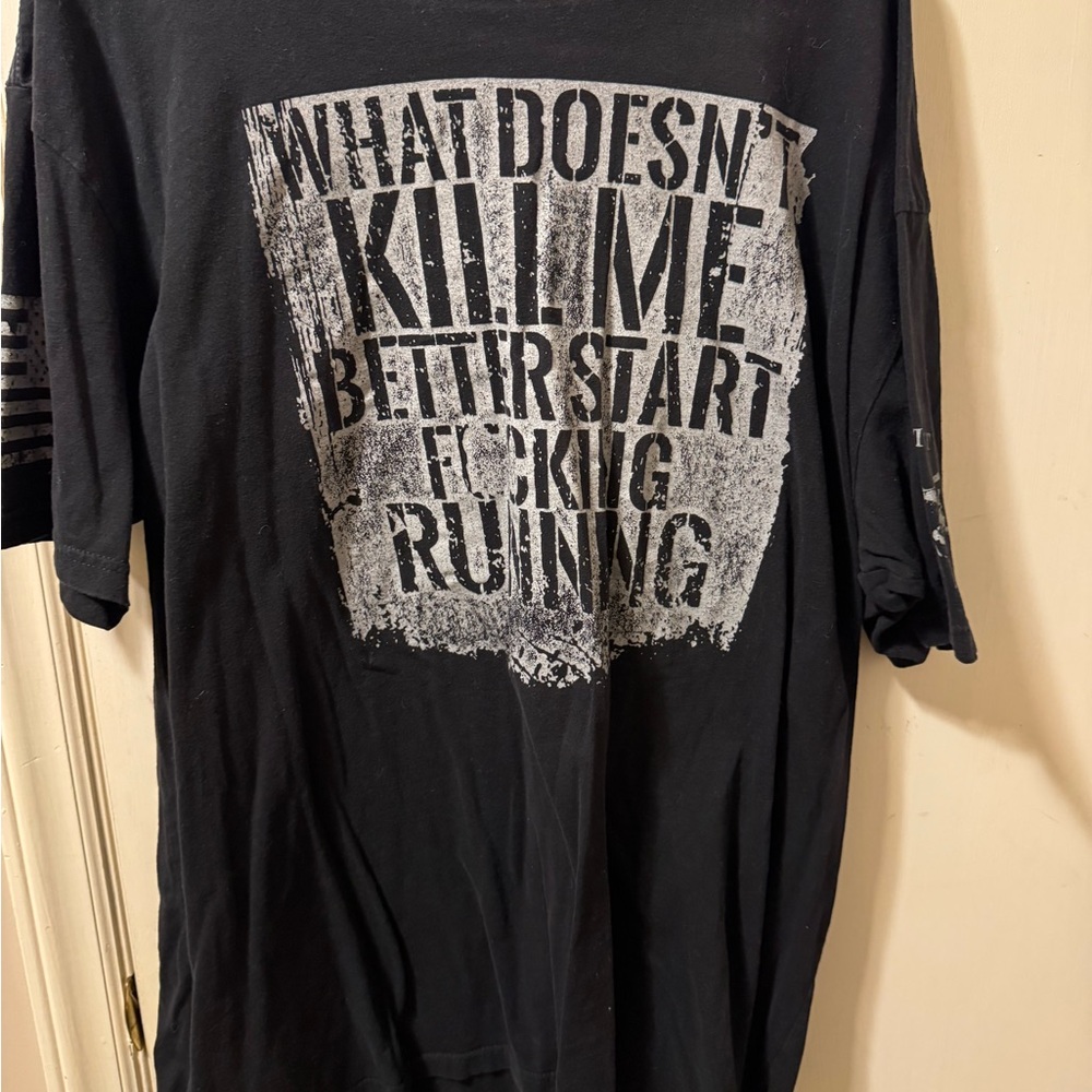 Grunt Style Black Graphic Men's T-Shirt 2XL